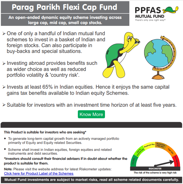 Globe promotional image for Flexi Cap Fund